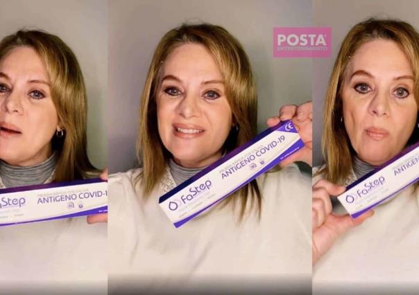 Ataca COVID-19 y el público a Erika Buenfil por comercial