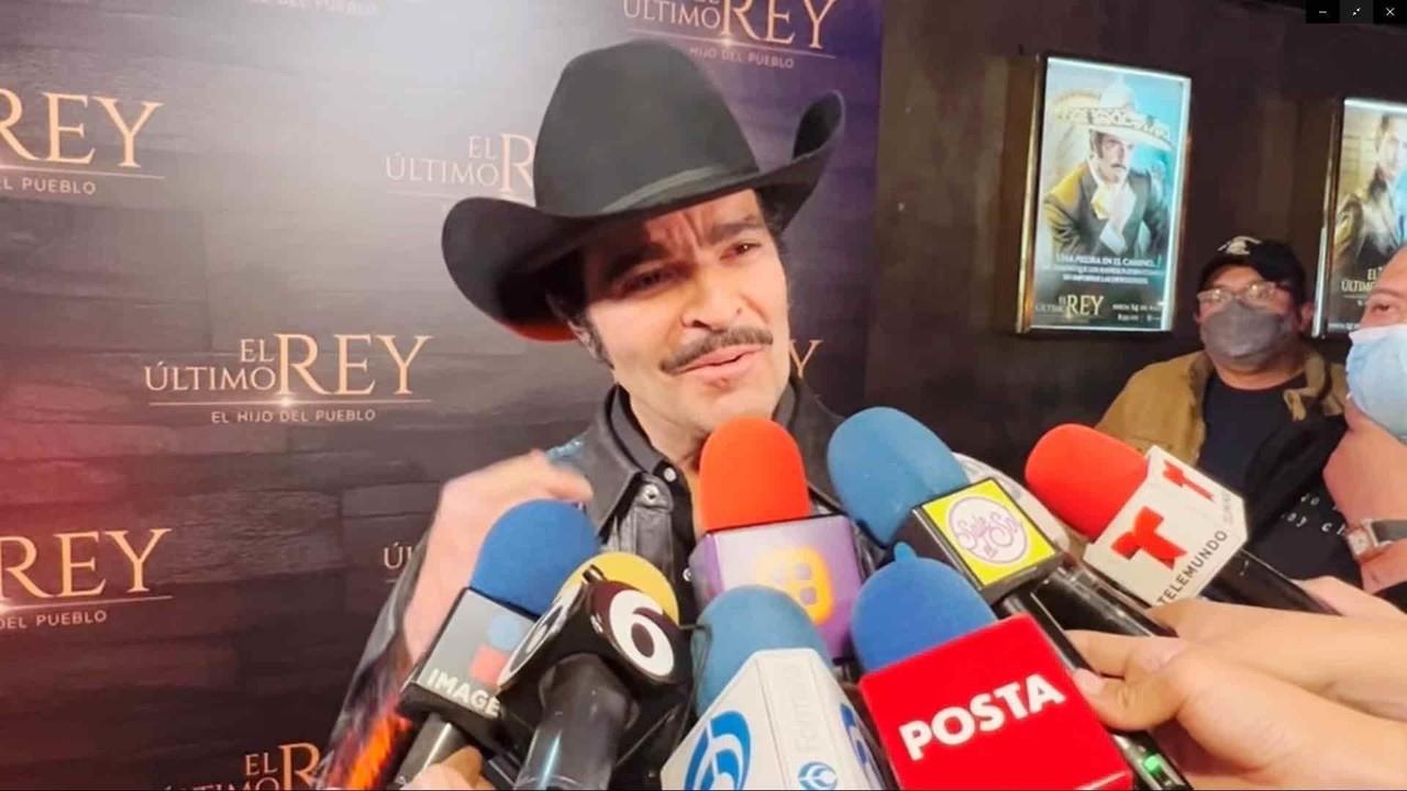 Elogia Vicente Fernández Jr. trabajo de Pablo Montero en El Último Rey