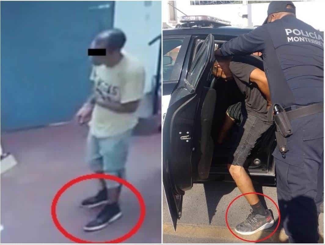 Detienen a presunto ladrón de casas y negocios; tenis lo delatan