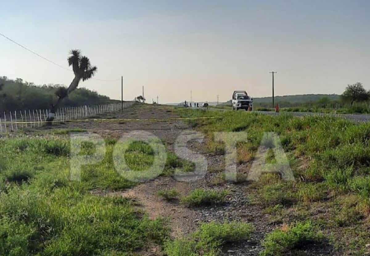 Hallan restos humanos en camioneta abandonada en Linares, Nuevo León