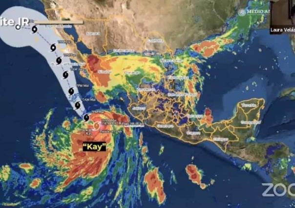Ordena Semar cierre de puertos en ocho estados del Pacífico por huracán Kay