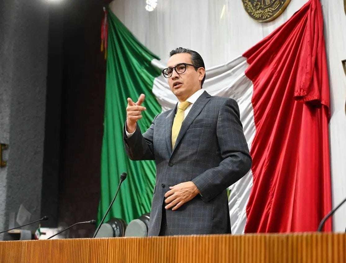 El diputado local Eduardo Gaona presentará una iniciativa en favor de la salud mental de los jóvenes. FOTO: Cortesía