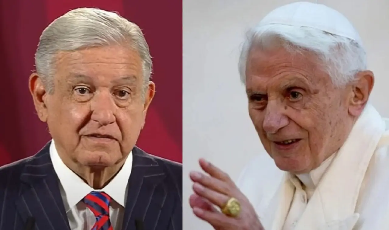 El presidente de México, Andrés Manuel López Obrador, aseguró que el Papa emérito Benedicto XVI es un teólogo de primer nivel. Foto: YouTube Andrés Manuel López Obrador / Unión EDOMEX