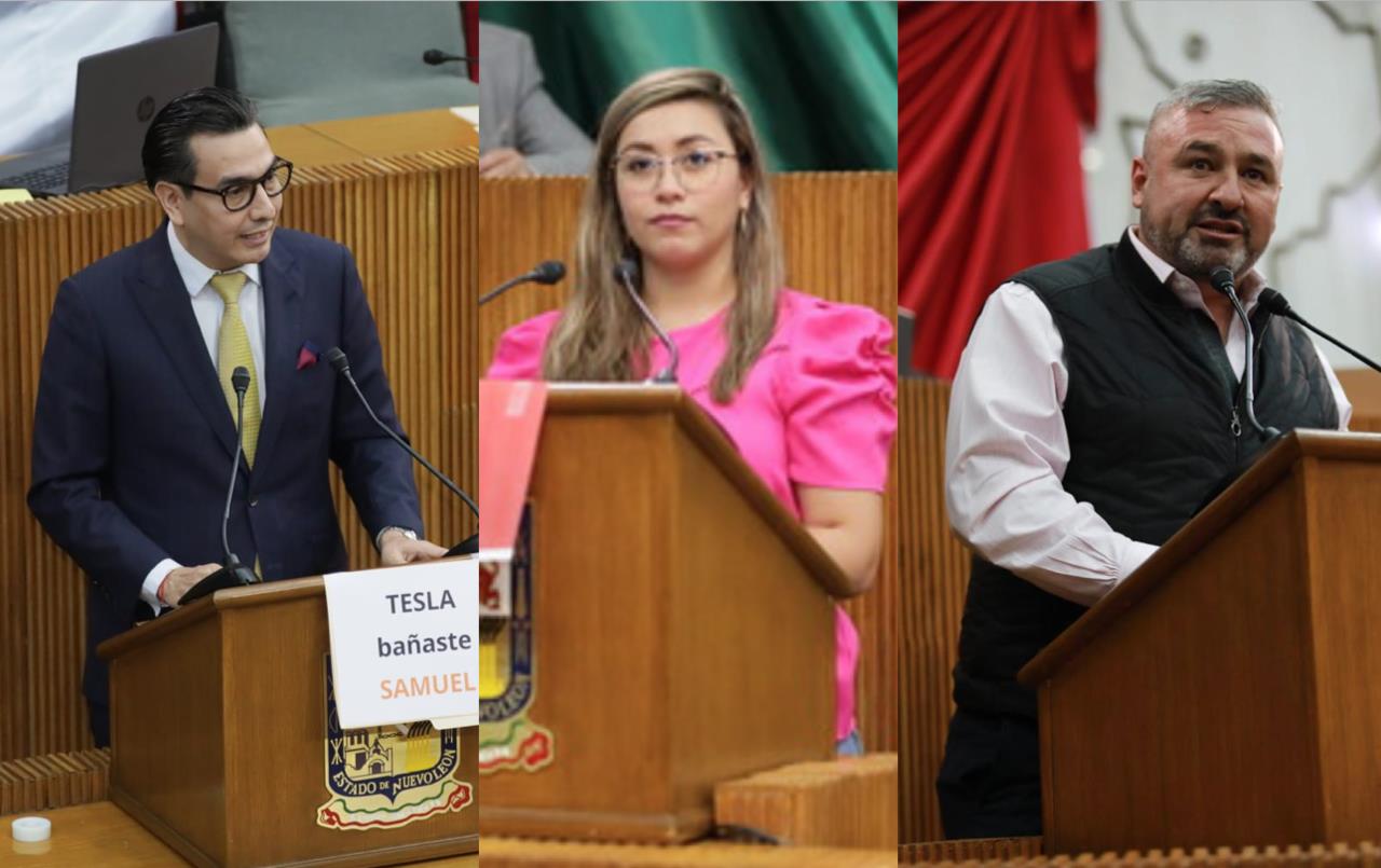 Desde la bancada del PAN, Movimiento Ciudadano, PRI, PVEM y Morena destacaron la relevancia de la llegada de Tesla a la entidad. Foto: Especial/ PostaMXs: