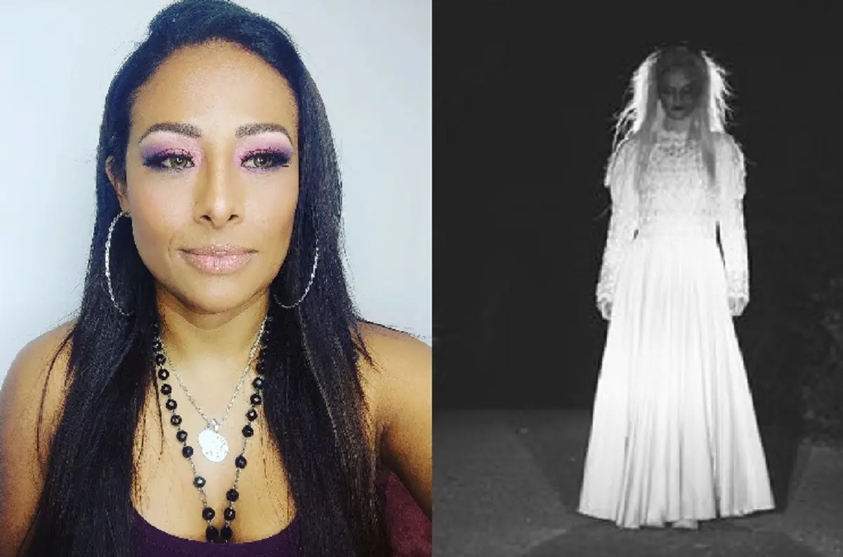 La cantante Toñita asegura que se le han aparecido mujeres de blanco caminando y volando. Foto: Facebook Toñita La Negra De Oro / Esquire