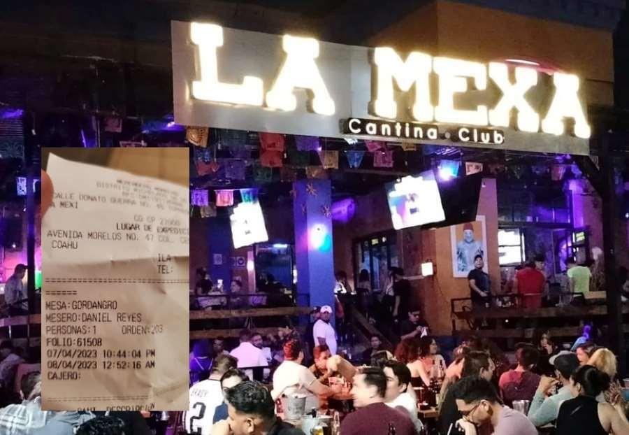 Una cliente denuncia ser vícitma de gordofobia en un bar de Torreón, Coahuila. Foto. Facebook