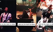 VIDEO: Pepe Madero se cae durante concierto