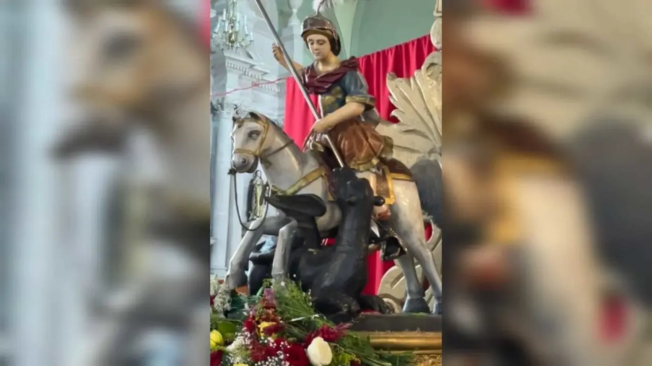 Celebran a San Jorge Bendito, santo patrono de Durango. Foto: Especial/ POSTA Mx.