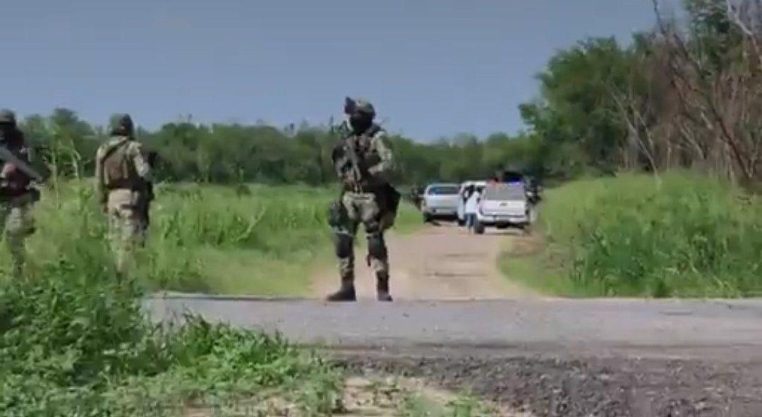 Balacera en puente Reynosa-Pharr deja tres presuntos delincuentes abatidos