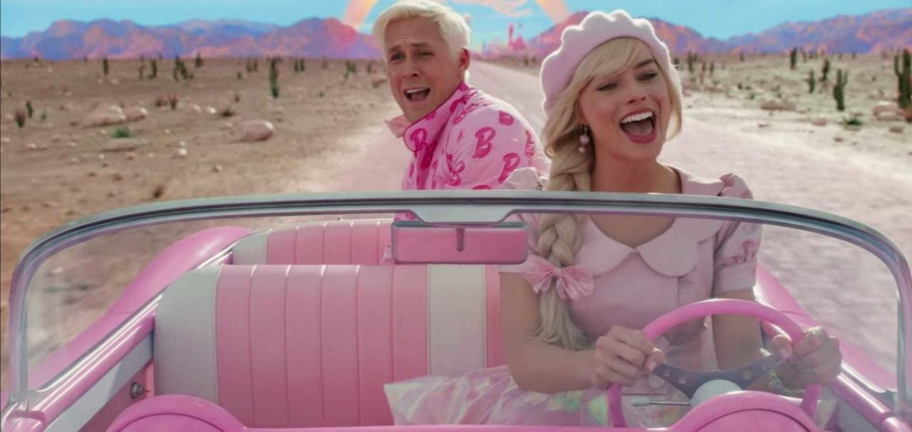 Margot Robbie y Ryan Gosling interpretan a Barbie y Ken. Foto: Captura del tráiler