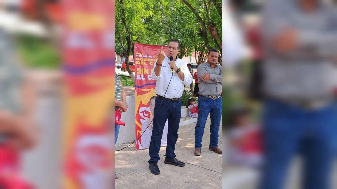 Ricardo “El Tigre” Mejía explicó que su gobierno creará un programa alimentario universal para garantizar la nutrición de todos los coahuilenses sin condiciones partidistas. Foto: Cortesía