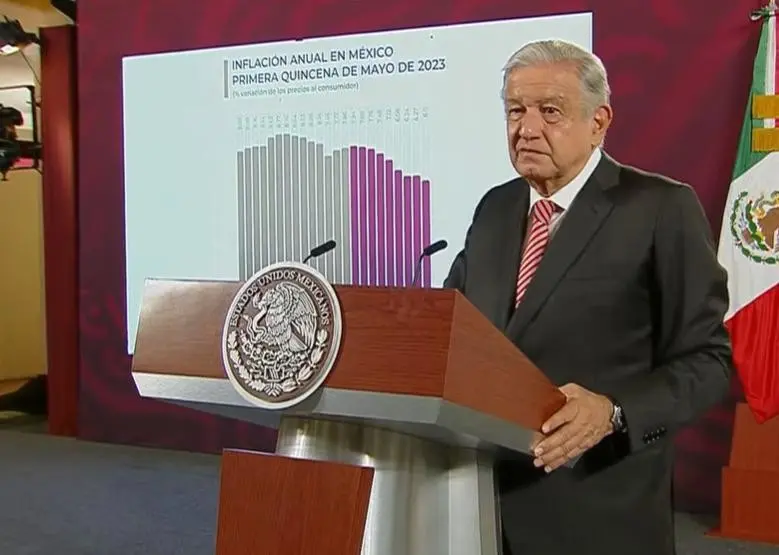 Presume AMLO buen desempeño de la economía mexicana