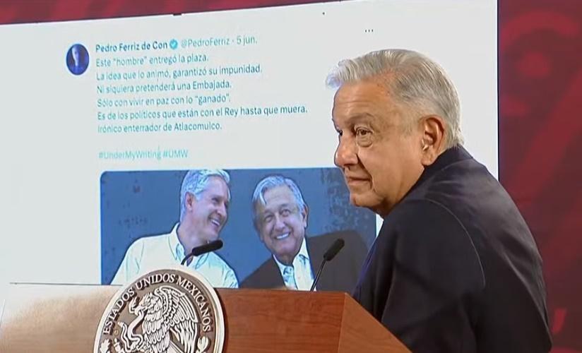 Lamenta AMLO críticas contra Alfredo del Mazo por elecciones en Estado de México