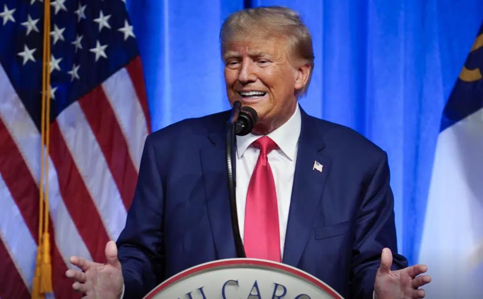 Trump llega a Miami para histórica audiencia ante corte federal. Foto. AP