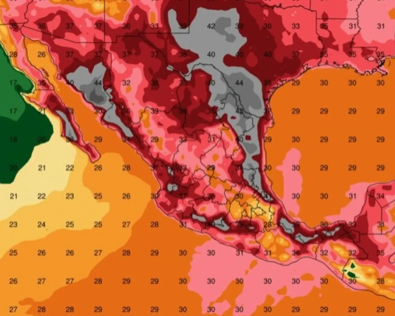 Conagua anuncia fin de tercera ola de calor en México. Foto: CONAGUA