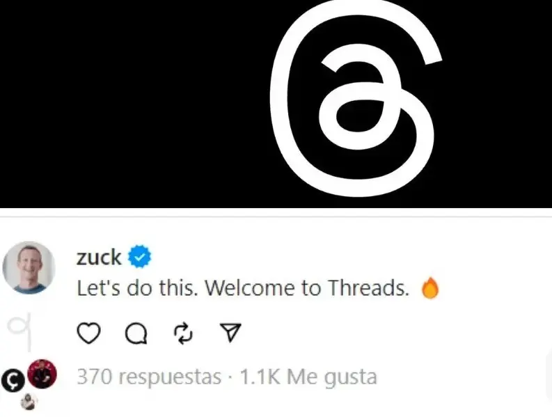 Threads permite a los usuarios registrarse en la aplicación y completar su perfil y seguir listas usando sus cuentas de Instagram. Foto: Especial.