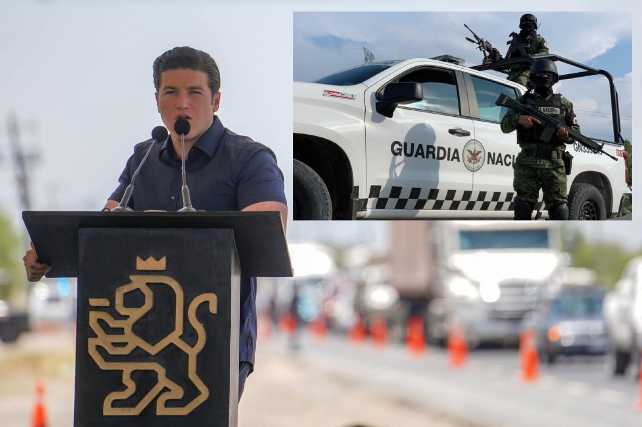 Samuel García agregó que algo importante es que ya se terminó de pagar el regimiento de Cerralvo donde habrá 600 elementos y eso dará cobertura a la zona, pero es importante la presencia de la Guardia Nacional. Foto: Especial/ POSTAMX