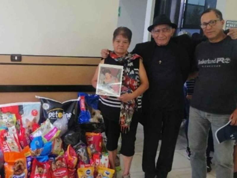 Los restos de la profesora Arcadia Iglesias fueron velados en la funeraria San Isidro, en el municipio de Teziutlán. Foto: Especial.