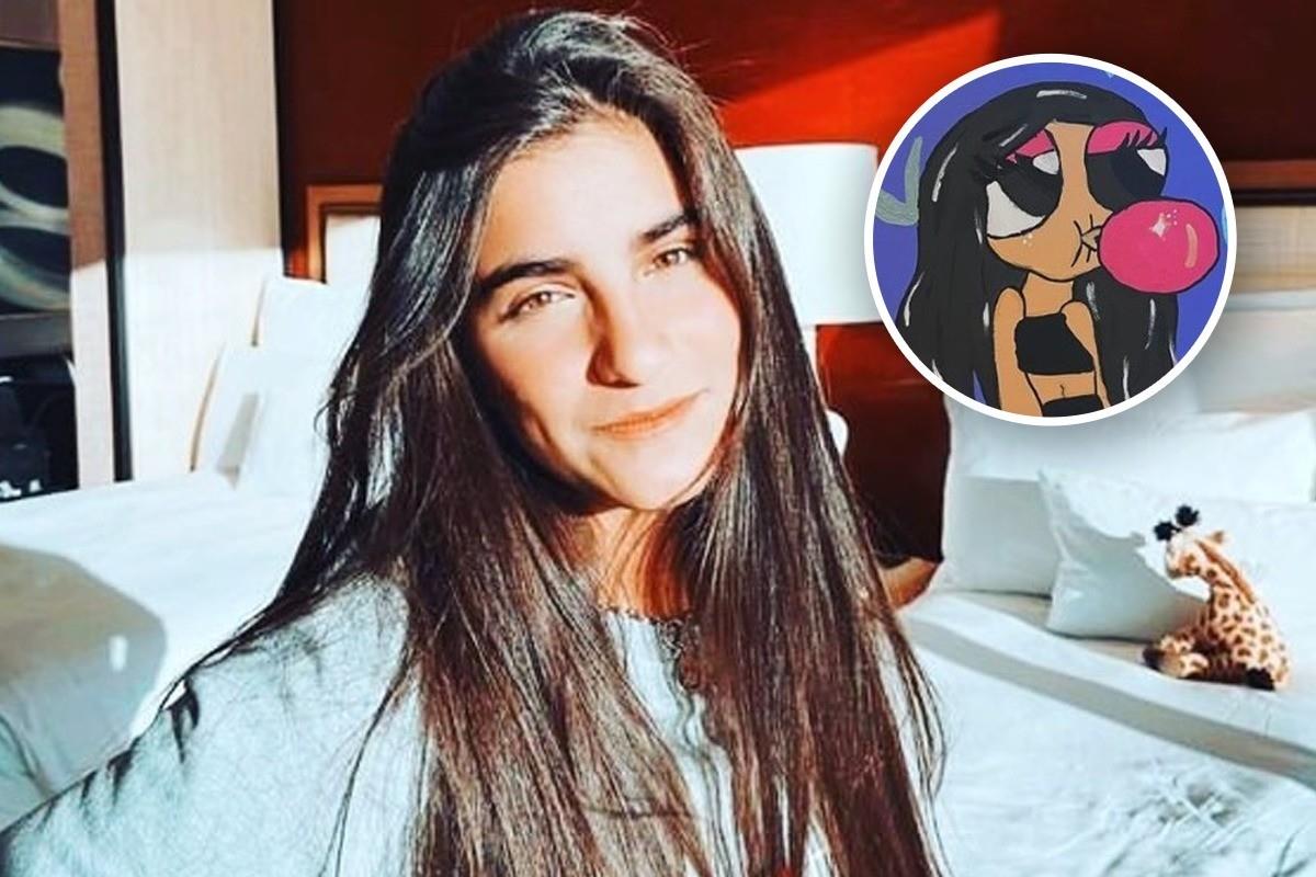 Mar del Regil, hija de Barbara del Regil fue tendencia por la venta de sus pinturas. Foto. Instagram