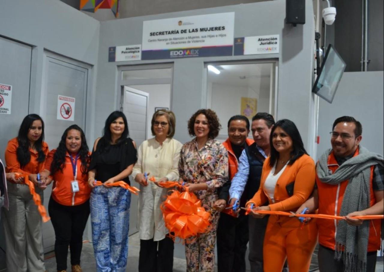 Inauguración de Centro Naranja en municipio de Tlalnepantla. Crédito: SeMujeres Edomex.