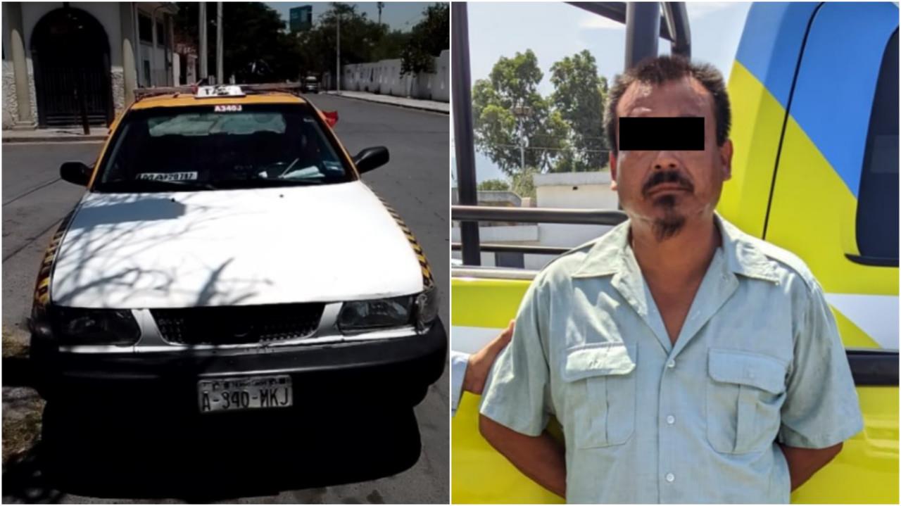 Detienen a taxista por amenazar a dueña de papelería en Monterrey