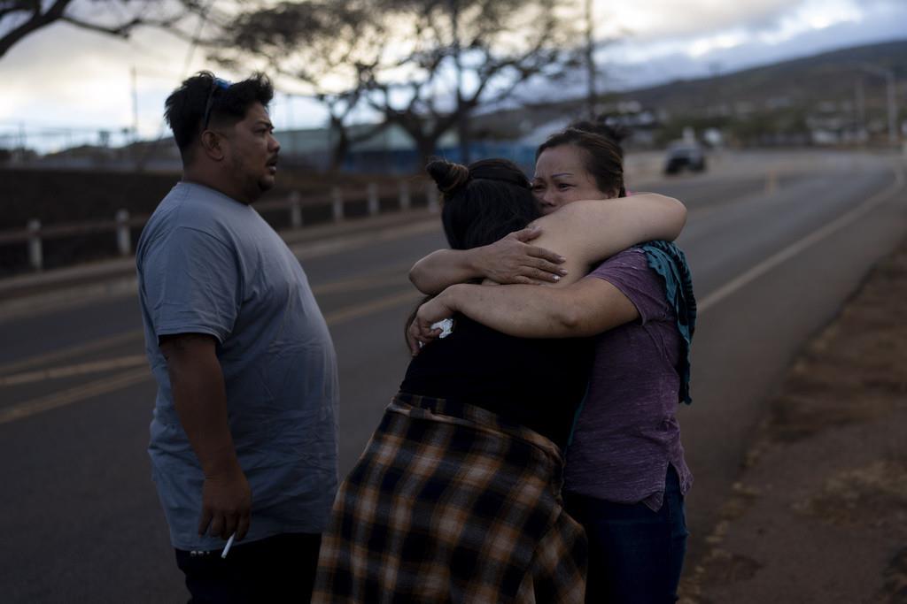 Casas consumidas por los incendios recientes, el miércoles 16 de agosto de 2023, en Lahaina, Hawai. (AP Foto/Jae C. Hong)