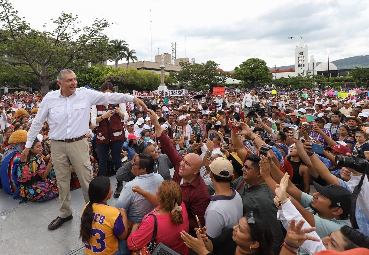 Adán Augusto perfila cierre de gira de Asambleas Informativas en el EDOMEX. Foto: Especial