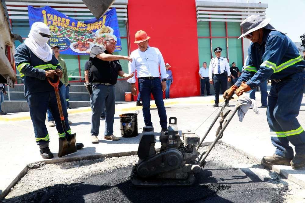 Escobedo está comprometido con la transformación de la Ciudad a través del programa Escobedo se pone guapo. Fotos. Cortesía