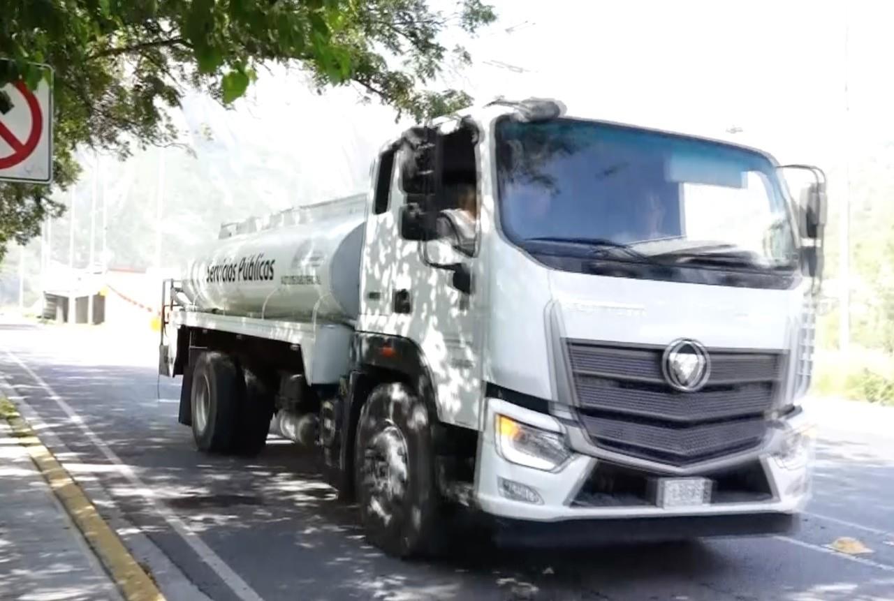 Escasez de agua en Santa Catarina: Activan más pipas para surtir tanques