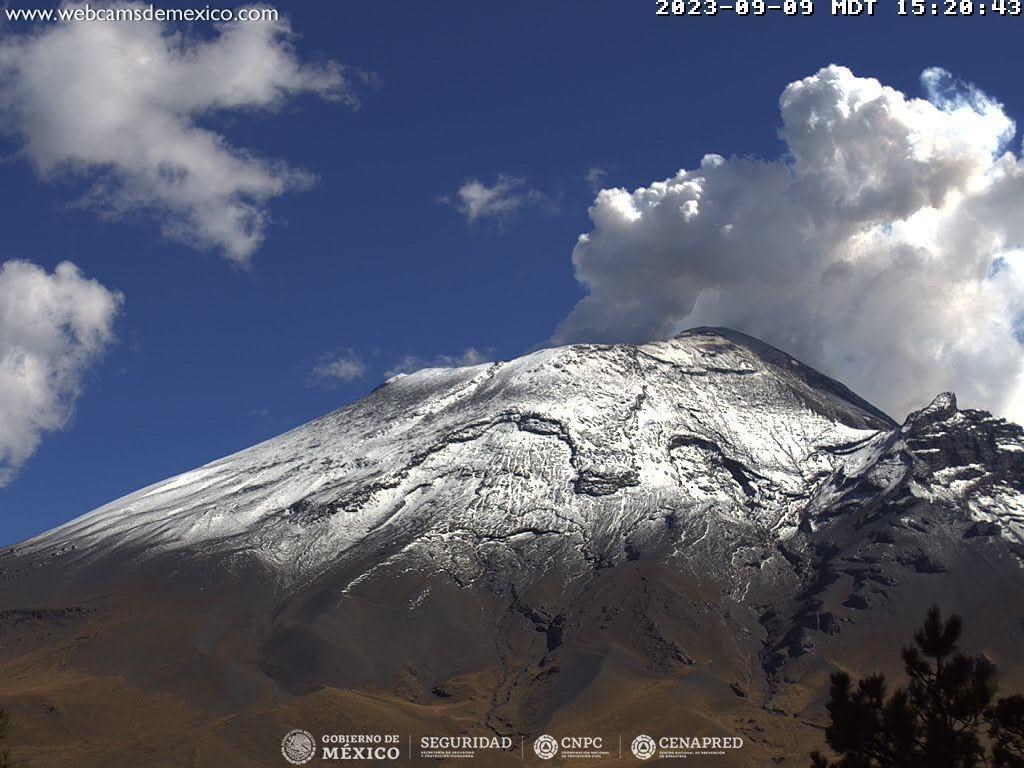 El Semáforo de Alerta Volcánica permanece en Amarillo Fase 2. Foto: Cortesía