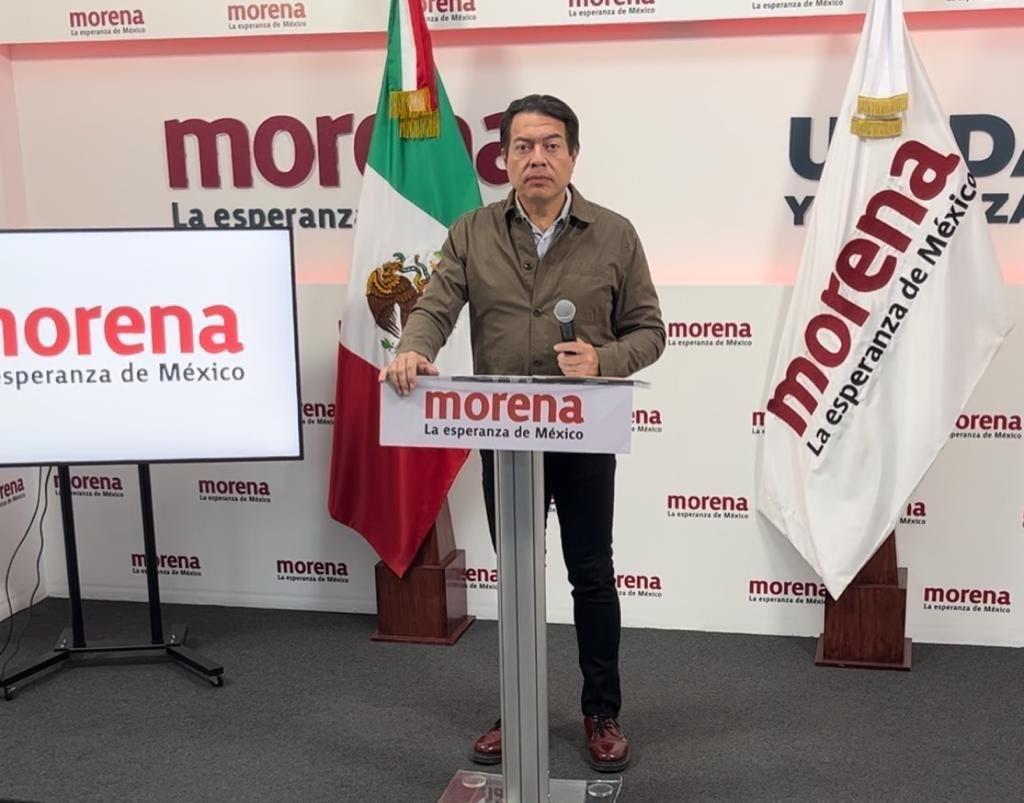 Mario Delgado: Se protegió voluntad de la gente en proceso interno de Morena Foto: Miguel Hernández