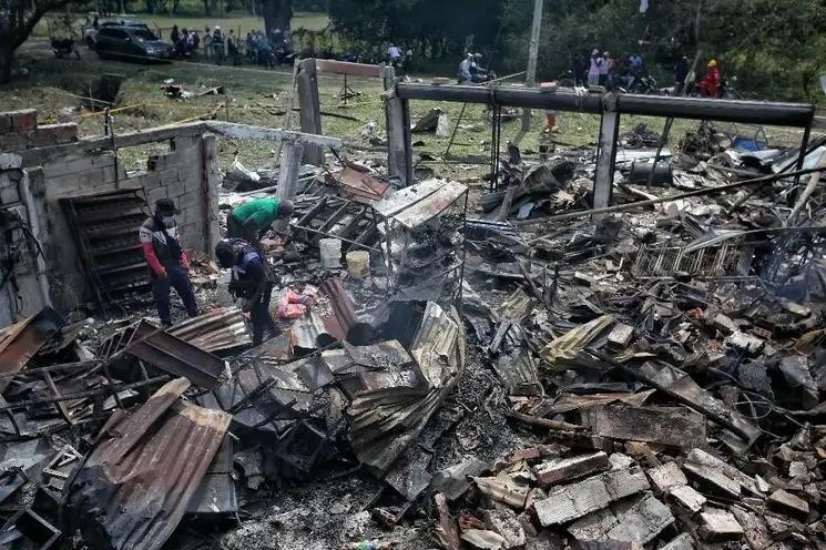 Este trágico incidente marca el segundo atentado con carro bomba en menos de una semana en el suroeste de Colombia. Foto: El Espectador.