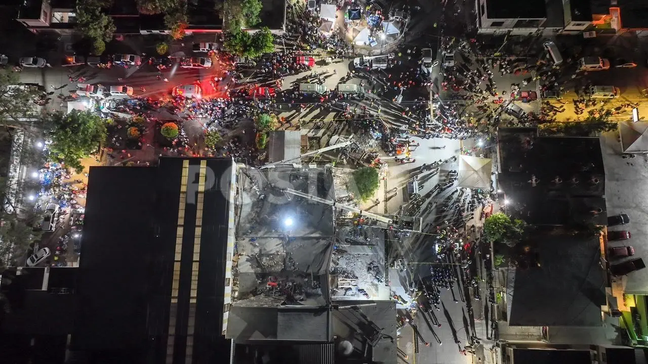 Tragedia en Tamaulipas: 7 muertos por derrumbe de techo en Iglesia Santa Cruz. Foto: Osberto Vera