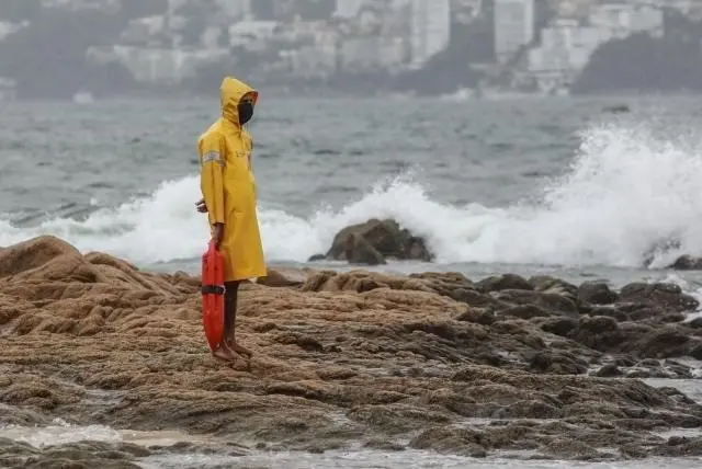 La tormenta tropical Lidia originada al suroeste de las costas de Colima y Jalisco, generará lluvias fuertes con puntuales muy fuertes en el occidente de México (Nayarit, Jalisco, Colima y Michoacán). Foto: ELTIEMPO.