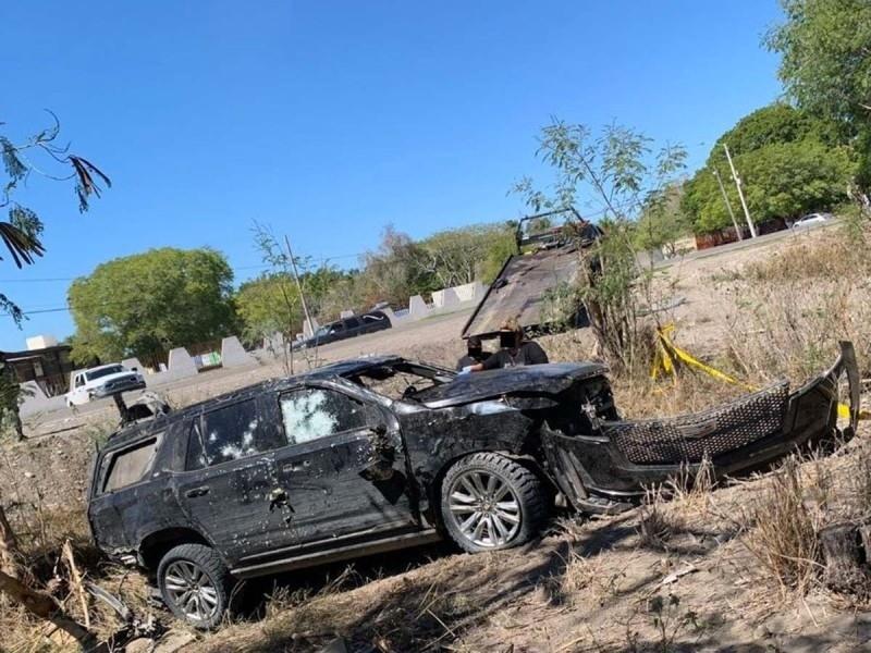 El primer reporte ocurrió en la carretera Reynosa a Río Bravo, en el ejido El Guerreño, a la altura de un retorno de terracería. Foto: Especial.