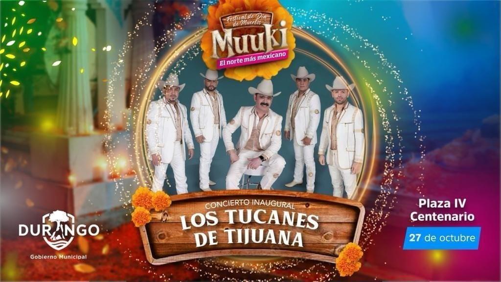 Los Tucanes de Tijuana es el espectáculo sorpresa del Muuki. Foto: Cortesía.