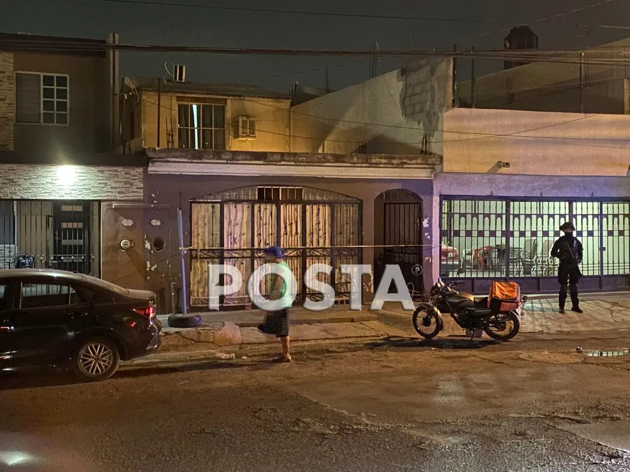 La agresión ocurrió en una vivienda de la avenida Perimetral Sur entre la calle 5 y 6 oriente, colonia Adolfo López Mateos. Foto: Raymundo Elizalde.