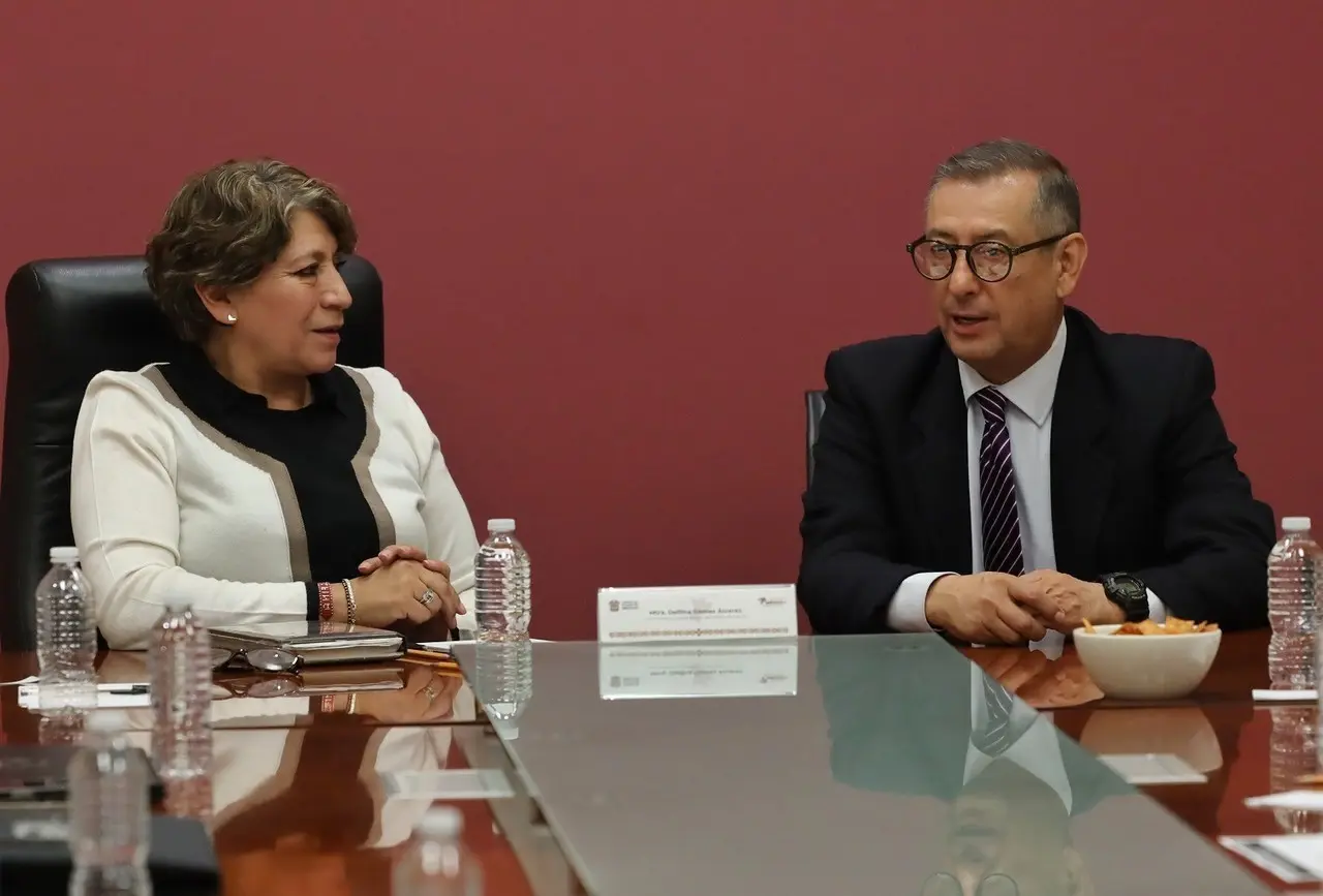 Esta reunión se realizó con Pedro Zenteno, Director General del Instituto de Seguridad y Servicios Sociales de los Trabajadores del Estado. Crédito: GEM.