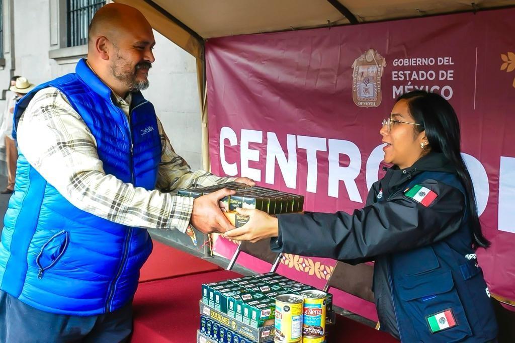 Este sábado, los artículos donados serán entregados al Gobierno del estado de Guerrero. Crédito: GEM.