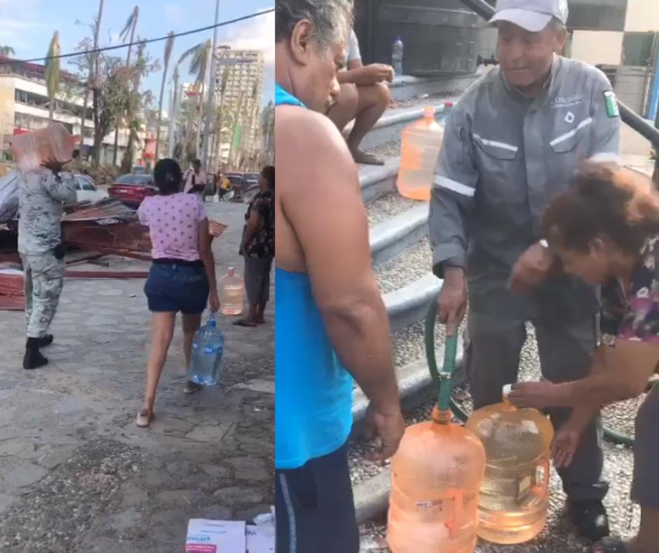 Conagua instala planta potabilizadora en Acapulco para mitigar crisis de agua. Foto: Especial