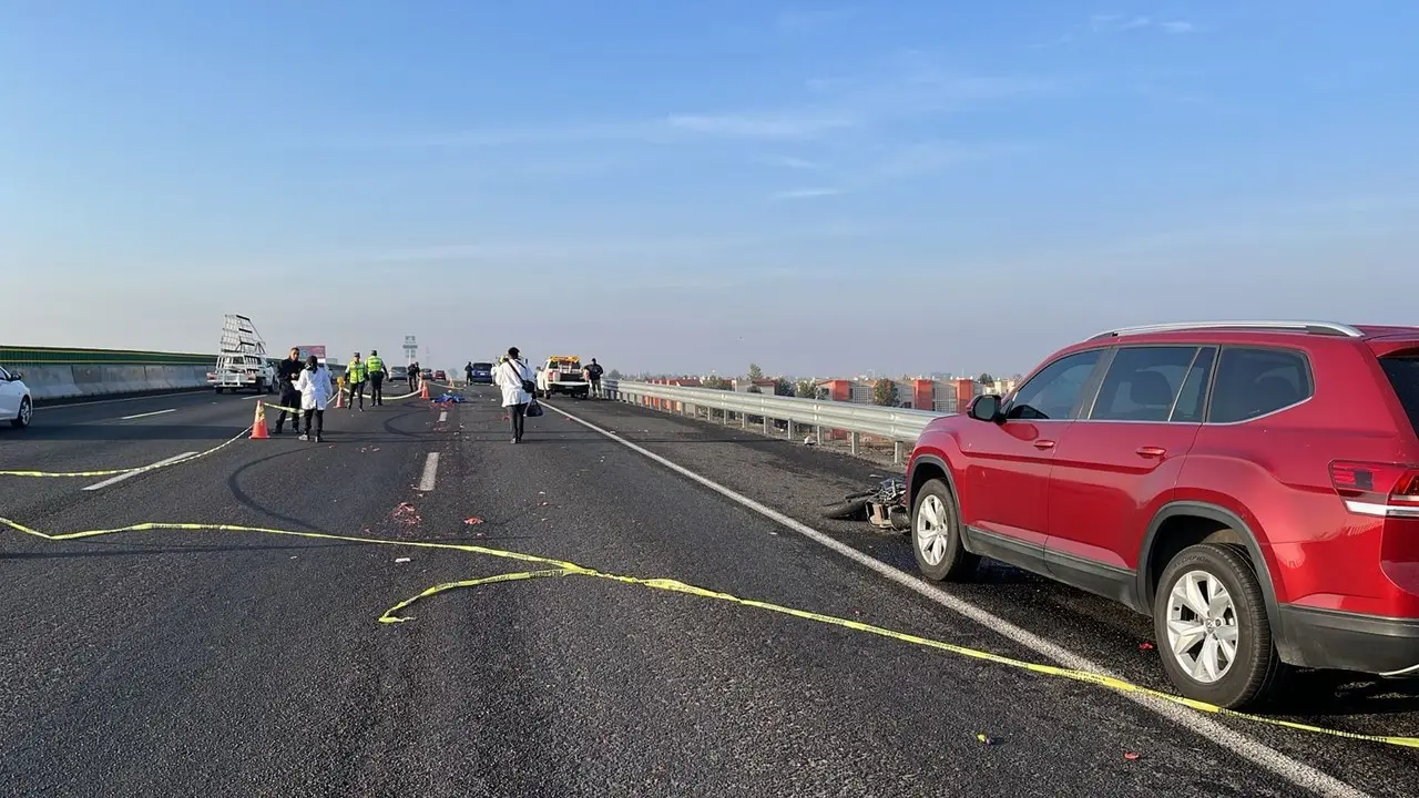 Autopista México-Pachuca con dirección a la Ciudad de México. Imagen: POSTA