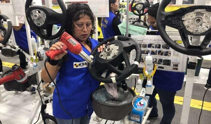 El sector automotriz es uno de los más beneficiados. Foto: Secretaria de Economía de Tamaulipas