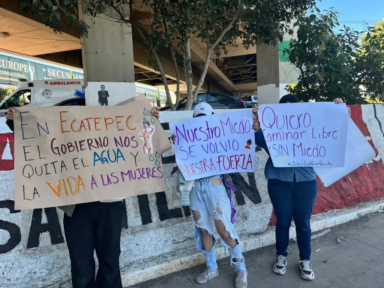 El Día Naranja busca visibilizar la violencia que viven las mujeres y en Ecatepec las colectivas salieron a las calles exigiendo justicia. Foto: Itzel Negrete