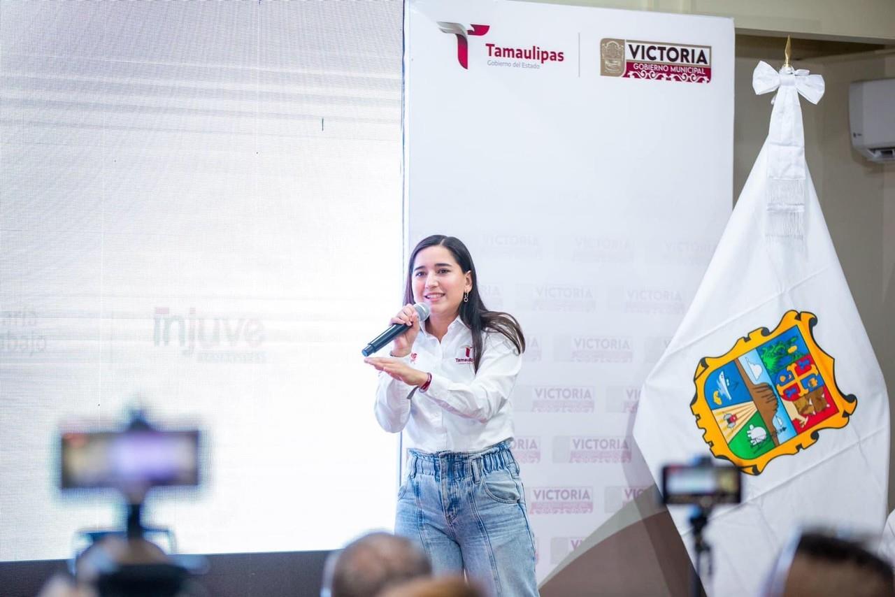 Katalyna Méndez Cepeda, directora del INJUVE Tamaulipas. Foto: Agencia