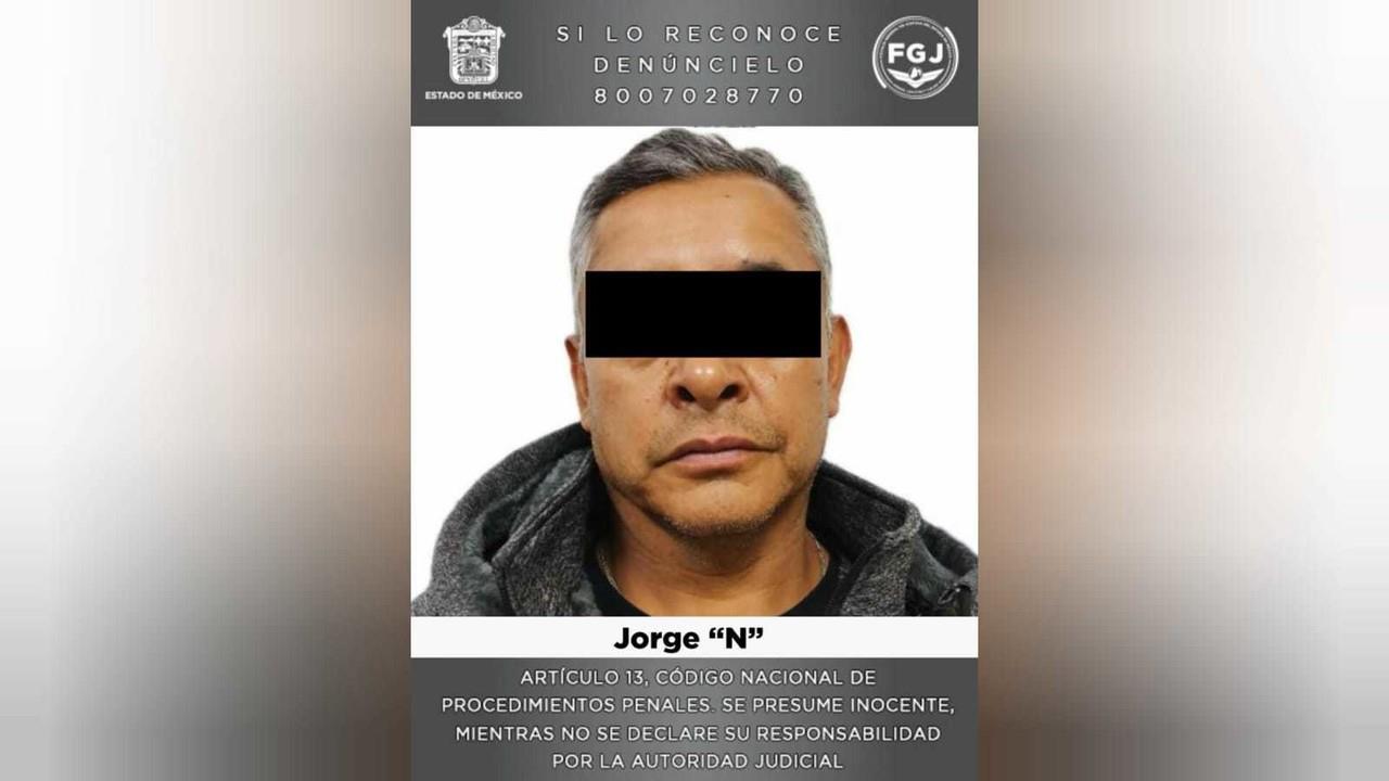 Jorge N fue recluido en el penal de Tlalnepantla- Foto: FGJEM