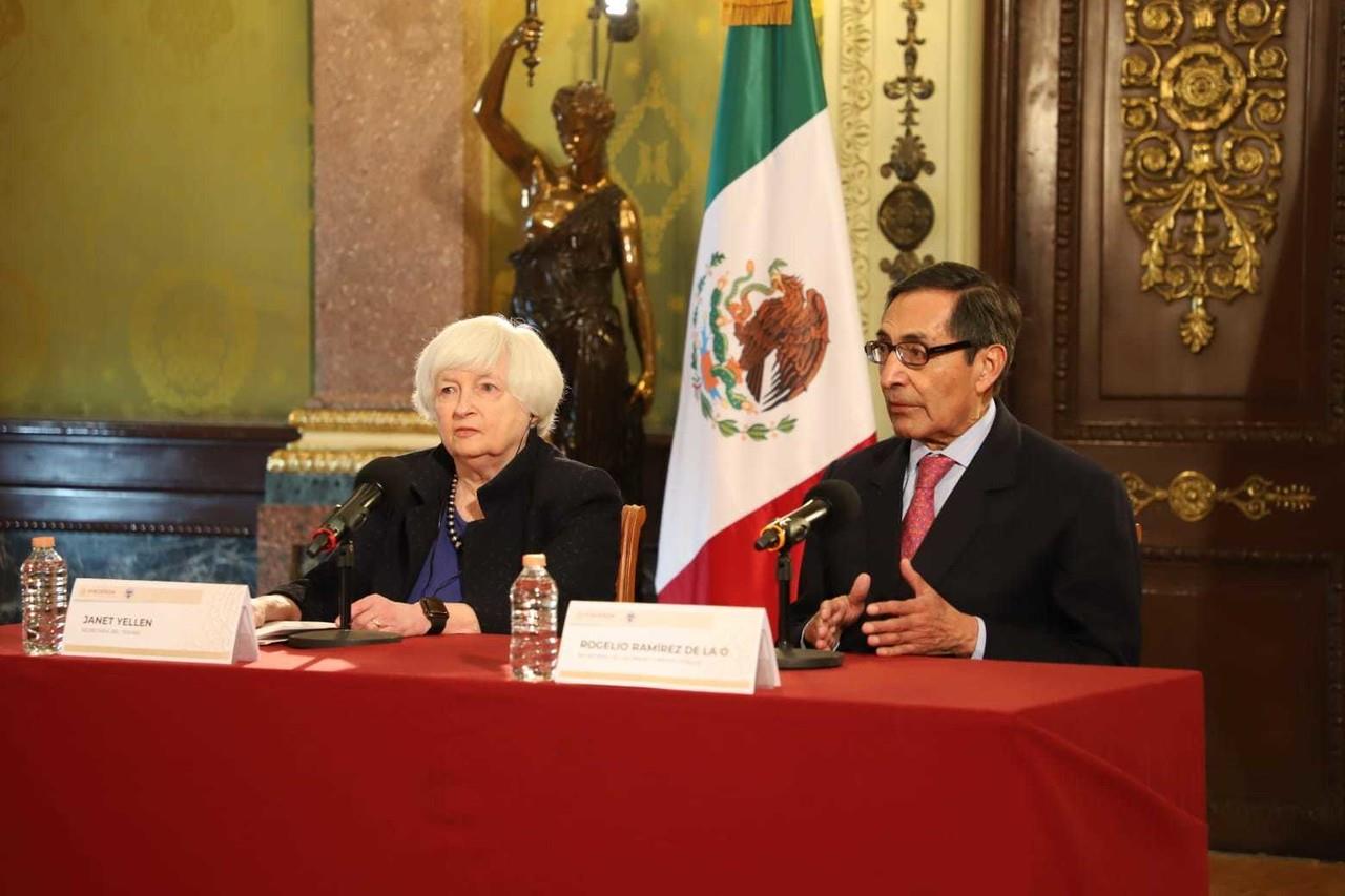 Fortalecimiento de la cooperación financiera entre México y Estados Unidos. Foto: Vocería