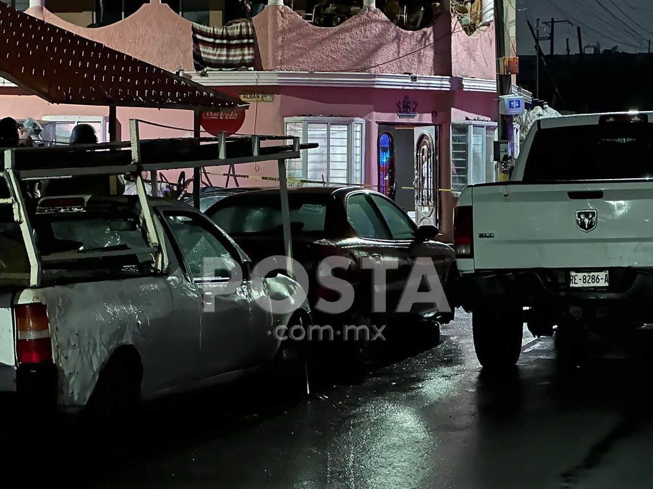 En el sitio la víctima fue identificada como Joaquín Carlos Zapata Colorado de 39 años. Foto: Raymundo Elizalde.