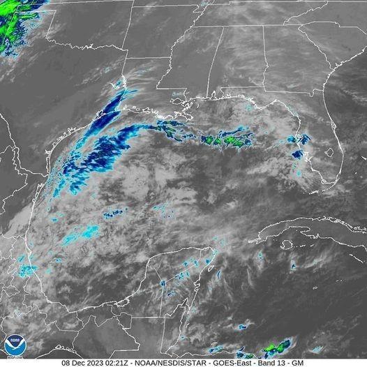 Para Yucatán se pronostican bajas temperaduras durante el fin de semana.- Foto de NOAA