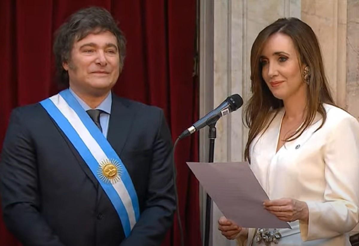 Javier Milei, de 53 años, asumió el cargo de presidente de Argentina. Foto: Youtube Casa Rosada - República Argentina