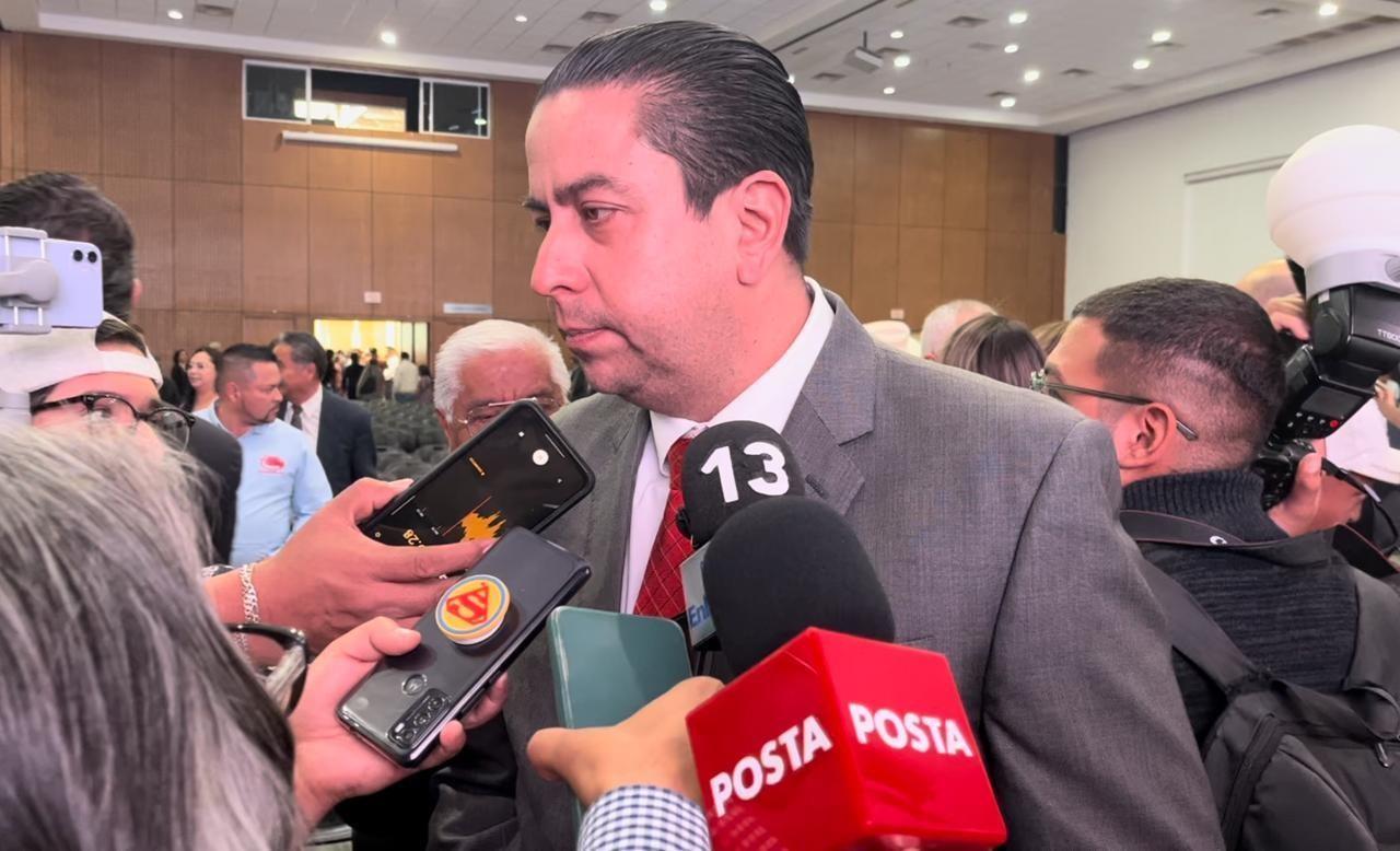 El alcalde Chema Morales habló sobre lo que se viene para el próximo año.  (Fotografía: Marco Juárez)